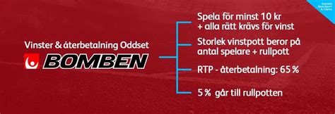 bomben rullpott|ODDSET BOMBEN .